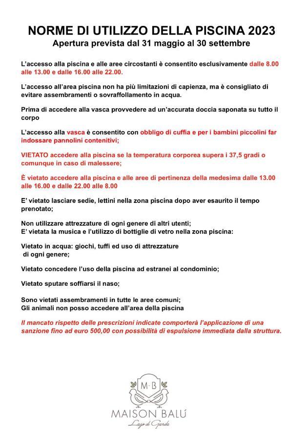 Maison Balu Villa Torri Del Benaco Bagian luar foto